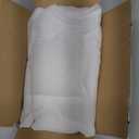 HolidayIdeas White Outdoor Sheer Curtains for Patio Waterproof, 2 Panels - 54 x 95 Inch - Light Filtering Voile Outside Curtains Grommet Drapes for Front Porch, Gazebo, Pergola, Backyard