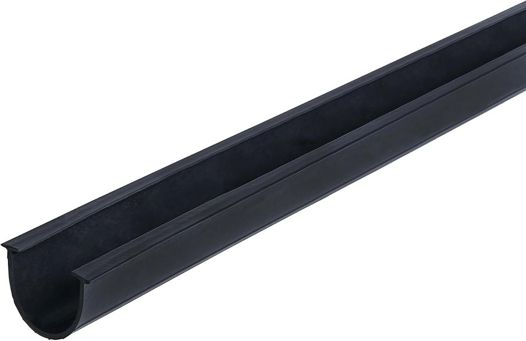 M-D Building Products 08460 9 ft. Black Vinyl Replacement Garage Door Bottom Seal