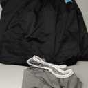 ALVABABY 2 Pack Reusable Diaper Pail Liner for Cloth Diaper,Rubbish Bag,Laundry,Fits for 13.3 Gallon Trash Can and Diaper Pails,Kitchen Garbage Cans Black +Gray PL-B2629