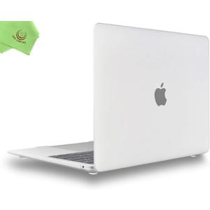 UESWILL 2022 2021 MacBook Air 13 inch Case A2337 M1 A2179 A1932, Hard Shell Case Cover Compatible with MacBook Air 13 inch with Retina Display & Touch ID (2018-2022), Clear