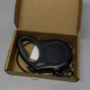 Fida Heavy Duty Retractable Dog Leash,16 ft Dog Walking Leash for Small Medium Dogs up to 44 lbs, Tangle Free. (Medium, Black)