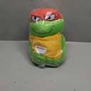 Jay Franco Weighted Nickelodeon Teenage Mutant Ninja Turtles Raphael Plush Pillow Buddy - Super Soft Turtle Tots Character Pillow - Polyester Microfiber, 17 Inches, 2.5lbs