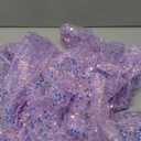 Remagr 6 Pcs Iridescent Purple Sequin Table Runner 12 x 72 Inch Mermaid Table Runner Glitter Sequin Sparkly Desk Cover for Wedding Birthday Party Ceremony Supplies Decor