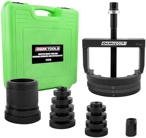OEMTOOLS 27213 Master Wheel Hub & Bearing Remover & Installer Kit, Back & Front Wheel Bearing Removal Tool, Back & Front Wheel Hub Removal Tool, Easy to Use