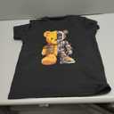 SweatyRocks Boy's Graphic Tees Short Sleeve Crew Neck T Shirts Casual Tops (Black, 13-14Y)