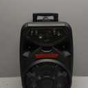 iLive Electronics Wireless Tailgate Party Speaker, LED Light Effects, Built-in Rechargeable Battery, Black (ISB380B)
