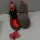 DREAM PAIRS Girls Boys Glitter Ankle Boots Side Zipper Combat Shoes with Lace Up for Toddler/Little Kid/Big Kid Size 12