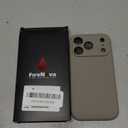 FireNova Magnetic for iPhone 17 Pro Case, Compatible with MagSafe, [Integrated Silicone Camera Control Button] [Camera Protection] Anti-Scratch Microfiber Lining Phone Case, 6.3", Natural Titanium