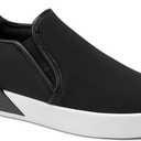DKNY Women's Marta Slip On Sneaker, Black, 7.5