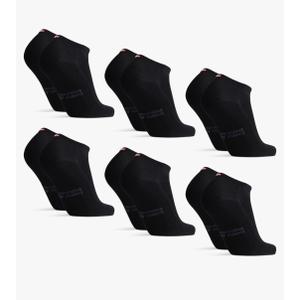 DANISH ENDURANCE Low-Cut Bamboo Viscose Ankle Socks for Men & Women, 6-Pack, S