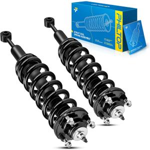 PHILTOP Front Struts for 4Runner 2003-2020, FJ Cruiser 2007-2014, Tacoma 2005-2015, Shock Absorber Complete Suspension 171371L+171371R, Struts with Coil Spring Assemblies SAA333 2 Pcs