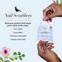 Butter LONDON Nail Polish Remover Pads, Nail Scrubbers - 2-in-1 Prep & Lacquer Remover Nail Wipes - Travel-Friendly Gel Fingernail Polish Remover - Cruelty-Free, Paraben-Free & Gluten-Free