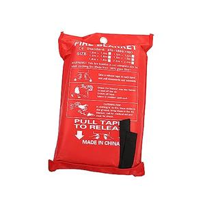 Galpada Premium Fiberglass Fire Blanket Heat Insulation Lightweight Fire Suppression Blanket for Home Kitchen Camping and Barbecue Safety