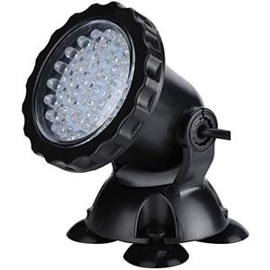 ZHGSERVU Pond Lights Underwater Fountain Light 3.5W Color Changing Submersible Spotlight with 36-LED Bulbs Underwater Light Waterproof IP68 Pool Light for Pond Aqaurium Garden Fish Tank