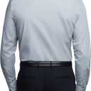 Van Heusen Mens Dress Shirt Regular Fit Poplin Solid (Gray, XL)