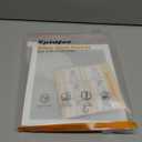 Spidfee Shower Splash Guard Kit, Large Splash Guards for Bathtub Waterproof Self-Adhesive Shower Corner Guards to Keep Water in Shower or Bath, Pack of 2 (9.25 x 9.25 inches) (White)