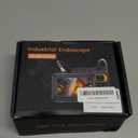 Endoscope Camera with Light, 1920P HD Borescope Inspection Camera with 4.3" IPS Screen, AukonVee IP67 Waterproof with 8 LEDs & 16.5ft Semi-Rigid Snake Camera for Automotive Pipe Tools Gadgets for Men