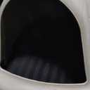 Petmate Large Dog House Outdoor Weatherproof - Indigo Igloo Dog House,  for Large Dogs 50 to 90 pounds, Taupe/Black