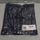 Fisoew Women's Summer Sleeveless Mini Dress Casual Half Zip Cap Sleeve Contrast Loose Sweatshirt Dresses (Black, Medium)