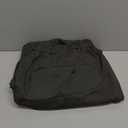 voeeron Mens Big and Tall Elastic Waist Cotton Pants Pull On Casual Slacks Relaxed Fit Everyday Wear (Grey)