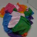JEVIX 6ft Table Skirt Rainbow Tablecloth Unicorn Tutu Table Skirt for Rectangular Table Birthday Party Decoration