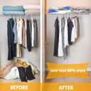 MEIQIHOME Vacuum Storage Bags, Space Saver Sealer Bags,Vacuum seal bags for clothing, Pillows, Comforters, Blankets, Bedding,Travel,7 Jumbo