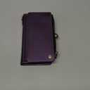 Defencase for Samsung Galaxy S25 Ultra Magnetic Wallet Case Compatible with Magsafe with RFID Blocking Zipper & Card Holder Women, PU Leather Detachable Phone Case for Galaxy S25 Ultra 6.9", Purple