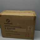 Famiware Eden Plates and Bowls Sets, Stoneware Dinnerware Sets with Gold Trim, 12 Pieces Dishes Set for 4  Chip and Scratch Resistant, Microwave and Dishwasher Safe, White Circle