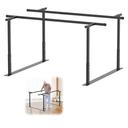 Parallel Bars for Physical Therapy 7FT, Adjustable Height & Width Walking Assist bar for Rehabilitation & Walking Balance Issues