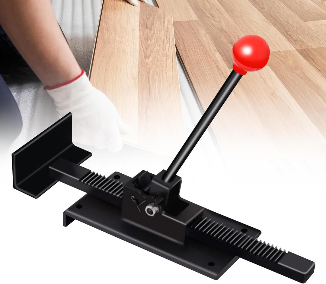 Hardwood Flooring Jack, Heavy Duty Floor Jacks, Labor-Saving Laminate Flooring Tools, Plank Jack, Professional Positioning Tool for Laminate Vinyl Flooring and Hardwood Installation
