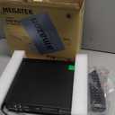 MEGATEK Region-Free HDMI DVD Player for TV, Compact CD/DVD Player for Smart TV, USB Port, Plays All Region DVDs & Multi Formats, Metal Housing, HDMI/RCA Cables & Remote Included