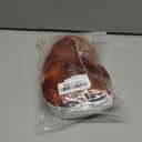 BERON Dark Orange Womens Wig Ginger Short Curly Wavy Hair Wigs for Girls Red Orange Shoulder Length Wave Halloween Cosplay Daily Party Wigs