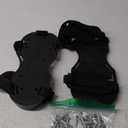 Spike Shoes for Epoxy Flooring Epoxy Shoes with 3/4" Short Spikes for Garage Floor Epoxy, Epoxy Floor kit tool, Garage Floor Epoxy Kit, Epoxy Garage Floor Coating Kit, 1 Pair (Black) (Blue)