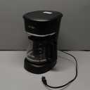 Mr. Coffee® 5-Cup Mini Brew Switch Coffee Maker, Black