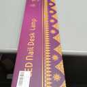 34-Inch Nail Light for Desk, 3-Level Dimming Half Moon Light, 3360LM Lamp, Adjustable with Phone Holder, Eye Protection  Ideal for Nail Techs - White