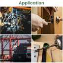 M6*25 Button Head Socket Cap Bolts Screws, 304 Stainless Steel 18-8, Allen Hex Drive, Fully Machine Thread, Bright Finish, Pack of 50 (silvery)