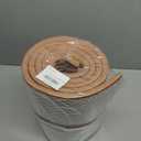 Baby Proofing Wall Corner Protector,Edge Guard Corner Protector,6.56ft Thinken Soft Corner Protectors Pre-Taped Soft Rubber Foam Edge Cushion for Furniture (Brown-L, 6.56Ft x 11.8" W x 0.47" Th)