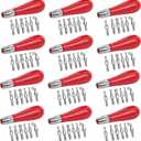 12 Sets Lino Cutter, Linoleum Cutters, Stamp Carving Tools, Block Printmaking Kit with Assorted Cutting Blades & Ergonomic Handles, Linocut Knife Supplies for Sculpture Crafting DIY, NEW