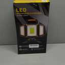 30W Rechargeable Work Light, 3000 Lumen Magnetic Work Light Battery Powered, Waterproof Portable Cordless Job Site Lighting for Construction Site, Workshop, Garage, Camping, and Car Repairing