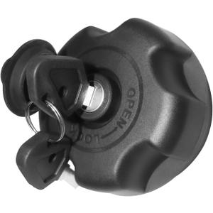 Locking Gas Cap for Boat, Fuel Gas Tank Cap with Key Compatible with Polaris RZR Ranger 900 1000 XP PRO XP Sportsman Anti-Theft Boat UTV Replace for# 5433687 5435534 5450389 5439075