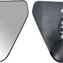 Replacement Driver Left Side Mirror Glass Heated with Back Plate for 2021-2026 Ford F-150