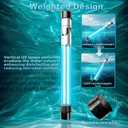 20W Pond UV Light for 100-1200 Gallon, Aquarium UV Light, UV Water Clarifier for Koi Pond, Cold Plunge, Aquarium, Swimming Pool, Spa and Fish Tank Algea Control