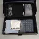 Foldable Keyboard and Mouse, Samsers Folding Bluetooth Keyboard Combo, 2.4G + BT5.0 x 2, Full-Size Portable Travel Keyboard & Rechargeable Wireless Mouse for Windows Android iOS Mac OS, Blue