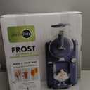 GreenPan Frost Ice Cream Maker & Slushie Machine, Soft Serve, Sorbet, Margaritas, Milkshakes, Frozen Yogurt, No Pre-Freezing, Ready in 15 Mins, 6 Modes, 7 Textures, Self-Cleaning, Family Size, Blue