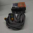 2025 Upgraded 50FT Non-Expanding Garden Hose, Ultra-Light & Flexible Water Hose - Burst-Resistant, Kink-Free, High-Pressure, All-Weather Use for Lawns, Gardens, and Outdoor Cleaning