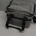 Heated Lunch Box Battery Powered with Automatic Heating, 16,000mAh Cordless Heatable Lunchbox for Adults, 1.6L Portable Food Warmer with Insulated Carry Bag Green