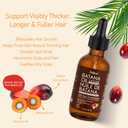 6 x Batana Oil for Hair Growth Dr Sebi Organic, 100% Raw Pure & Natural Botana Oil from Honduras, Deeply Nourishing Scalp for Hair Thicker and Stronger
