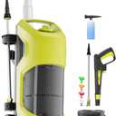 Electric Pressure Washer 4800PSI-Max 3.0GPM Pressure Washer with 4 Nozzles, 25FT Hose, Soap Tank, Ideal for Car, Driveway, Patio, Pool Yellow