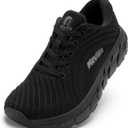 FitVille Wide Toe Box Shoes Women Comfortable Non Slip Wide Walking Shoes Women Swollen Feet Lightweight, 8 Wide