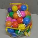 Ball Pit Balls Phthalate Free BPA Free Crush Proof Plastic - 7 Bright Colors in Reusable Play Toys for Kids with Storage Bag